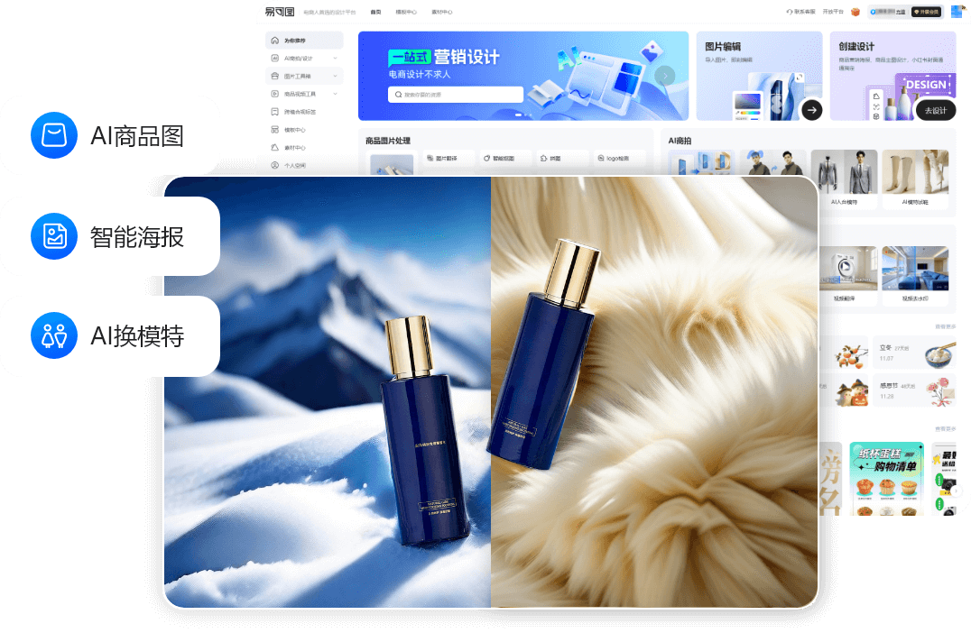 图片编辑、AI工具、模版设计接口及SDK提供 - 易可图开放平台